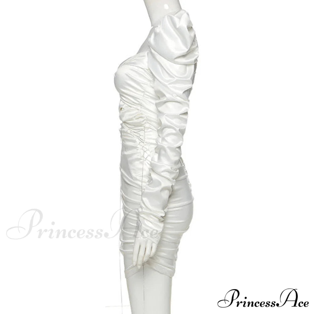 JANIS LACE Stylish UP MINI DRESS
