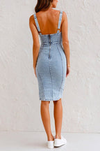 Evelia Denim Dress