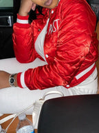 Jayden Letter Cotton Padded Jacket