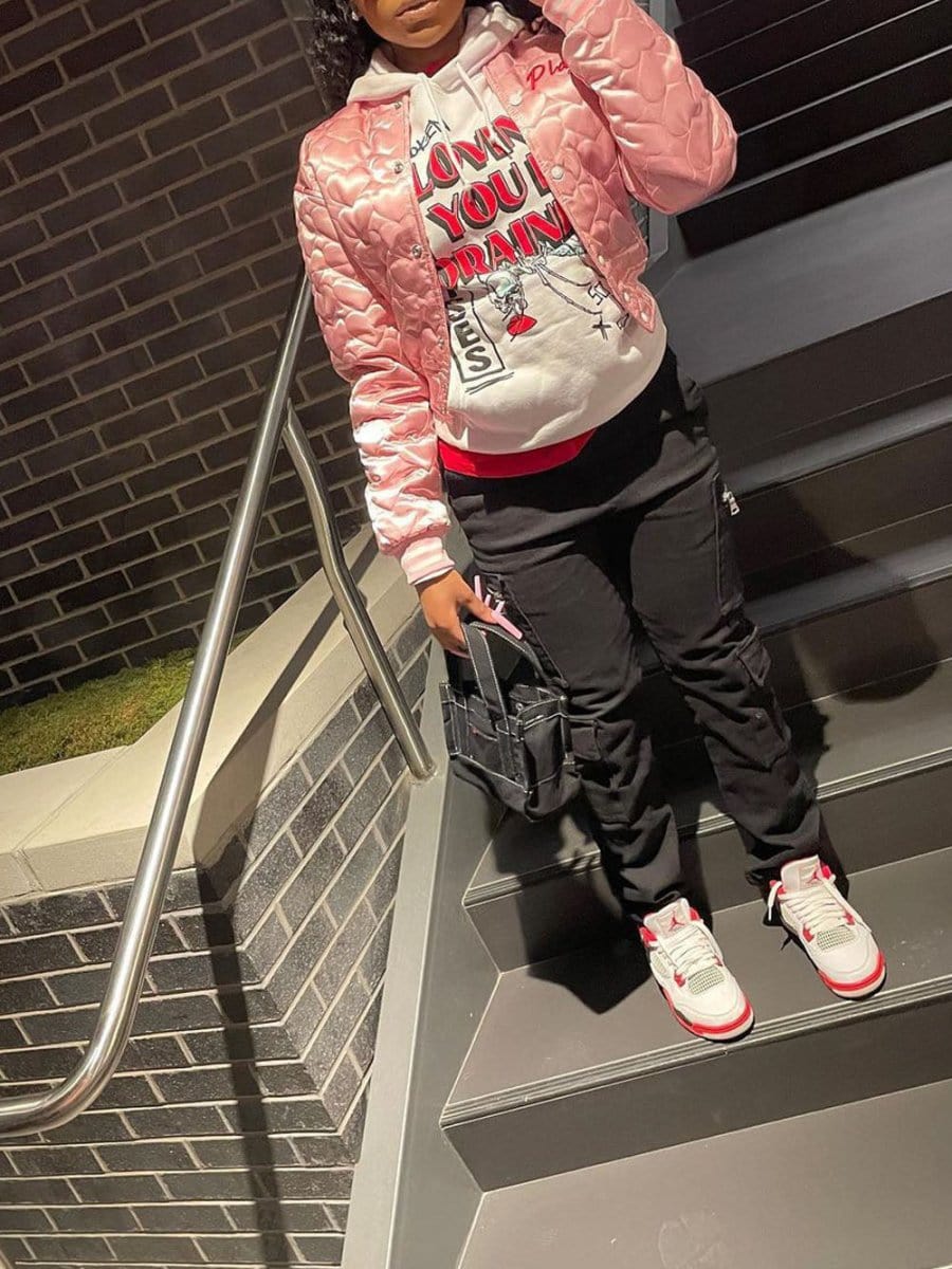 Jayden Letter Cotton Padded Jacket