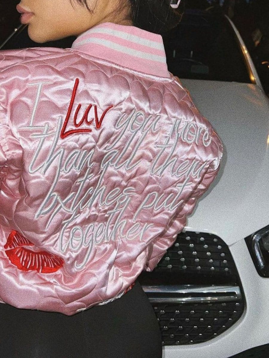 Jayden Letter Cotton Padded Jacket