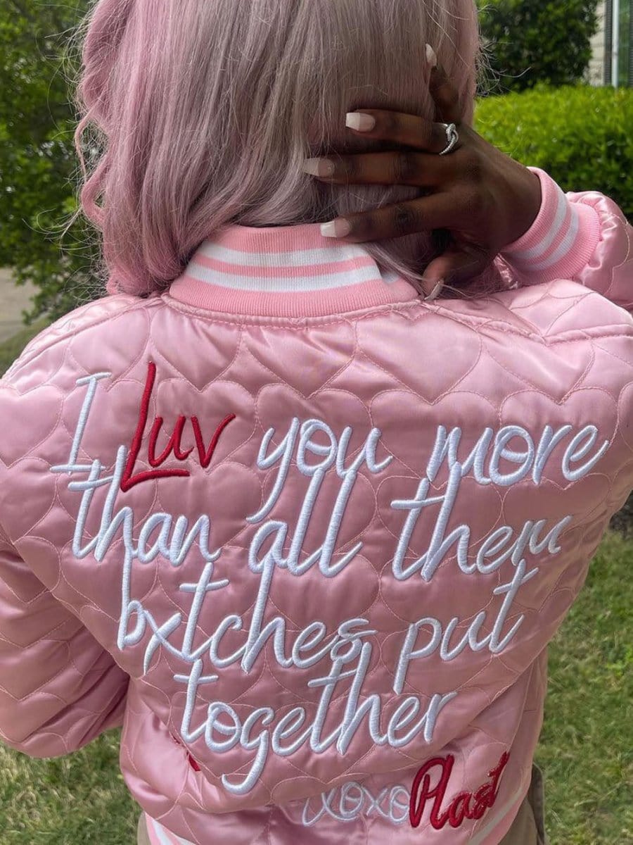 Jayden Letter Cotton Padded Jacket