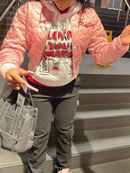 Jayden Letter Cotton Padded Jacket