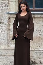 Jaye Long Stylish Sleeve Maxi Dress