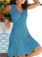 Florencia Statement Sleeveless Dress Chic Silhouette Collection