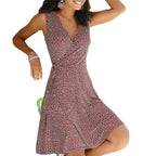 Florencia Statement Sleeveless Dress Chic Silhouette Collection