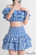 Jessica Bara Stylish Vanessa Ruffle Set