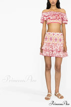 Jessica Bara Stylish Vanessa Ruffle Set