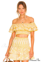 Jessica Bara Stylish Vanessa Ruffle Set
