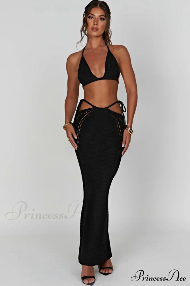 Jia Top + Charming Maxi Skirt Set