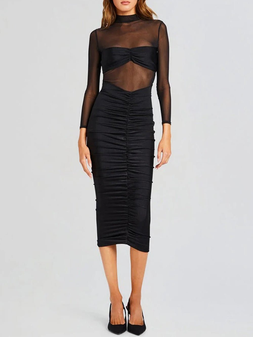 Josephine Long Sleeve Maxi Dress