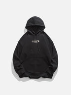 Boxing "BURNTHEFIRE" Pattern Hoodie