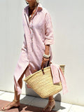 Gloria Aesthetic Striped Shirt Dress Statement Occasion Edit