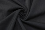 Mesh patchwork contrast gloves high neck mini dress