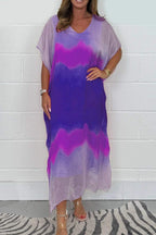 Liz Luxe Maxi Dress Chic Silhouette Collection