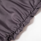 Hoodie ruched shrug long sleeve solid mini dress