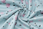 Flower print square neck contrast backless cami maxi dress