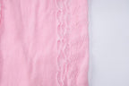 Fishnet hollow out lace up short sleeve solid mini dress