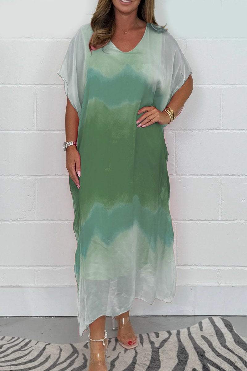 Liz Luxe Maxi Dress Chic Silhouette Collection