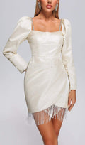 Syre Puff Sleeve Mini Dress
