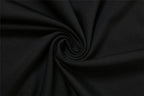 Cross front hollow out o ring backless low cut maxi dress