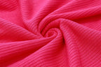 Flower applique solid sleeveless ribbed ruffle irregular mini dress