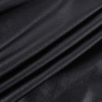 Drawstring solid long sleeve cross front halter low cut mini dress