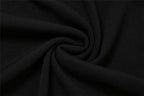 Hollow out v neck backless cross back ruched mini dress