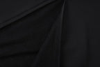 Contrast irregular mesh patchwork long sleeve slit maxi dress