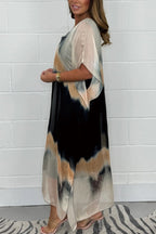 Liz Luxe Maxi Dress Chic Silhouette Collection