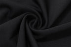 Flower applique one shoulder solid ruched maxi dress