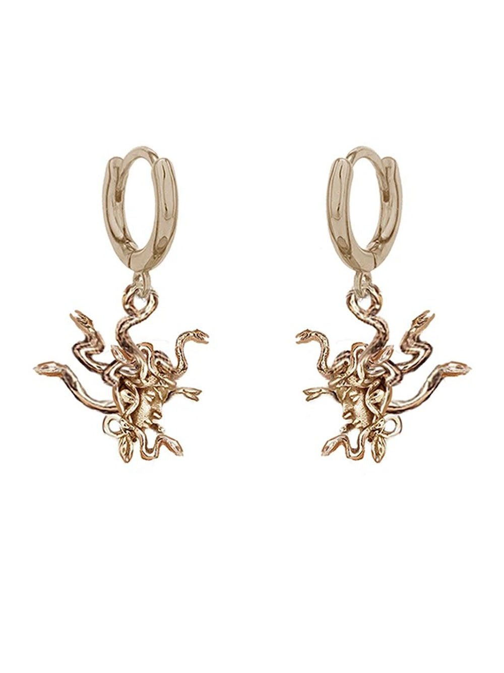 June Small Snake Pearl Necklace