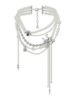 June Small Snake Pearl Necklace