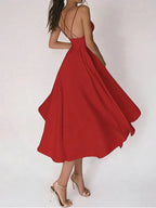 Rita Effortless V Neck Dress Statement Occasion Edit
