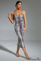 Kailani Leopard Stylish Bodycon Dress