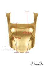 Karia Elegant Gold Corset