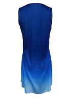Begoña Stylish Gradient Dress with V-neck for Women Casual Daywear