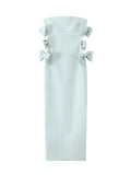 Katherine Backless Midi Dress
