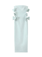 Katherine Backless Midi Dress