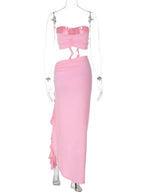 Katie Backless Skirt & Top Set
