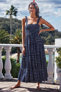 Katie Smocked Stylish Maxi Dress