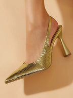 Khloe Mules Stiletto High Heel Shoe