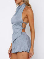 Kiara Sleeveless Top & Pant Set