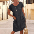 Isabel Stylish Linen Dress for Women Trendy Daily Look
