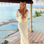 Knit Flare Stylish Long Sleeve Dress