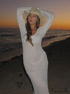 Knit Flare Stylish Long Sleeve Dress