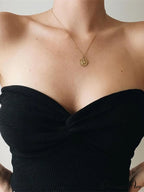 Knit Twisted Stylish Tube Top