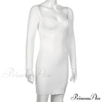 Knitted Sleeves Gown and Women Long Sweater Shoulder Off with Design