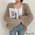Korean Chic Autumn Lazy Style Cardigan