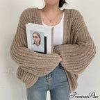 Korean Chic Autumn Lazy Style Cardigan